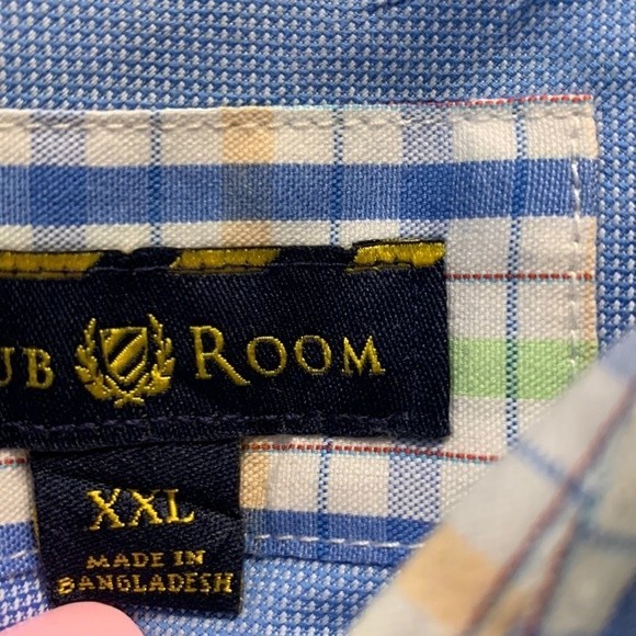 Club Room men’s dress shirt button down - Picture 8 of 9
